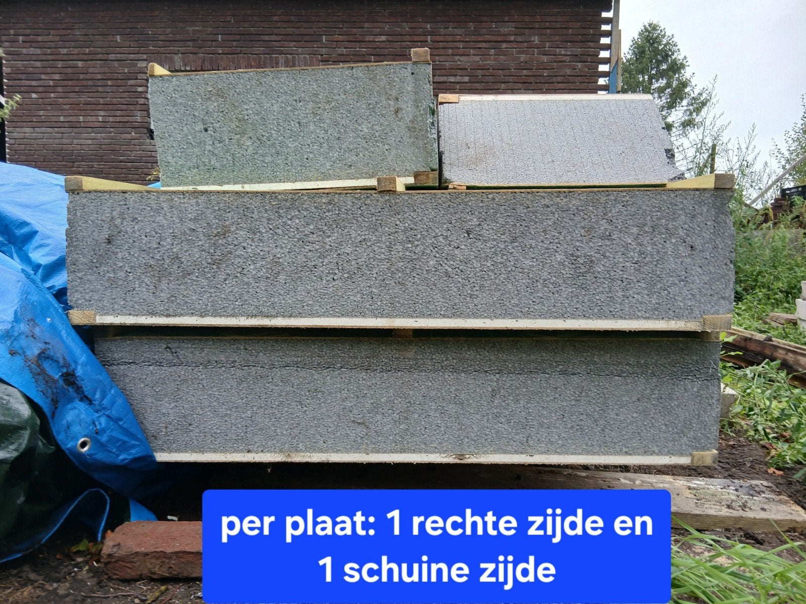 unidekplaten RC 6,3, Doe-het-zelf en Verbouw, Ophalen, Zo goed als nieuw, 15 m² of meer, Dakplaat of Dakpanplaat