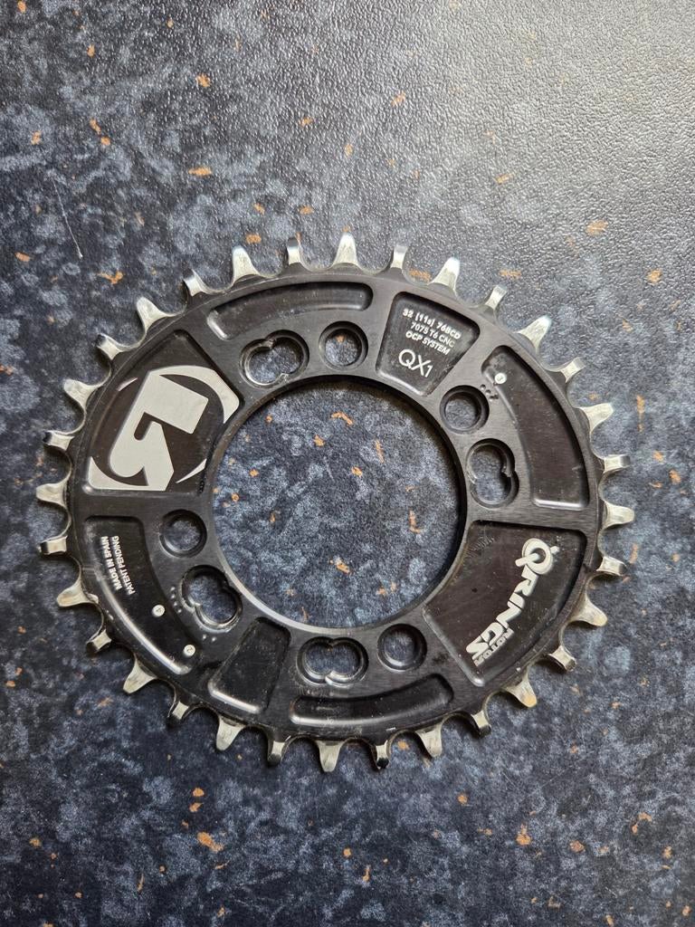 Rotor QX1 Q-Ring ovaal kettingblad 32T 76BCD, Ophalen of Verzenden, Gebruikt, Rotor