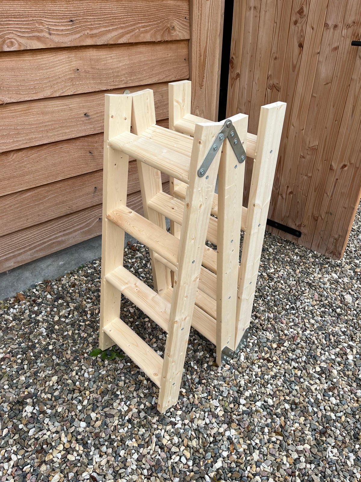 Nieuwe vlizotrap vuren, Ophalen, Nieuw, Ladder, Opvouwbaar of Inschuifbaar