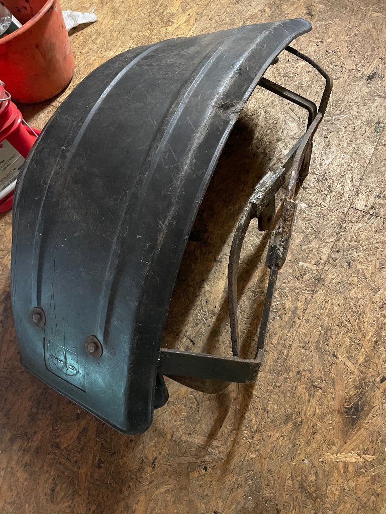 Set spatborden voorspatborden tractor, Ophalen, Gebruikt