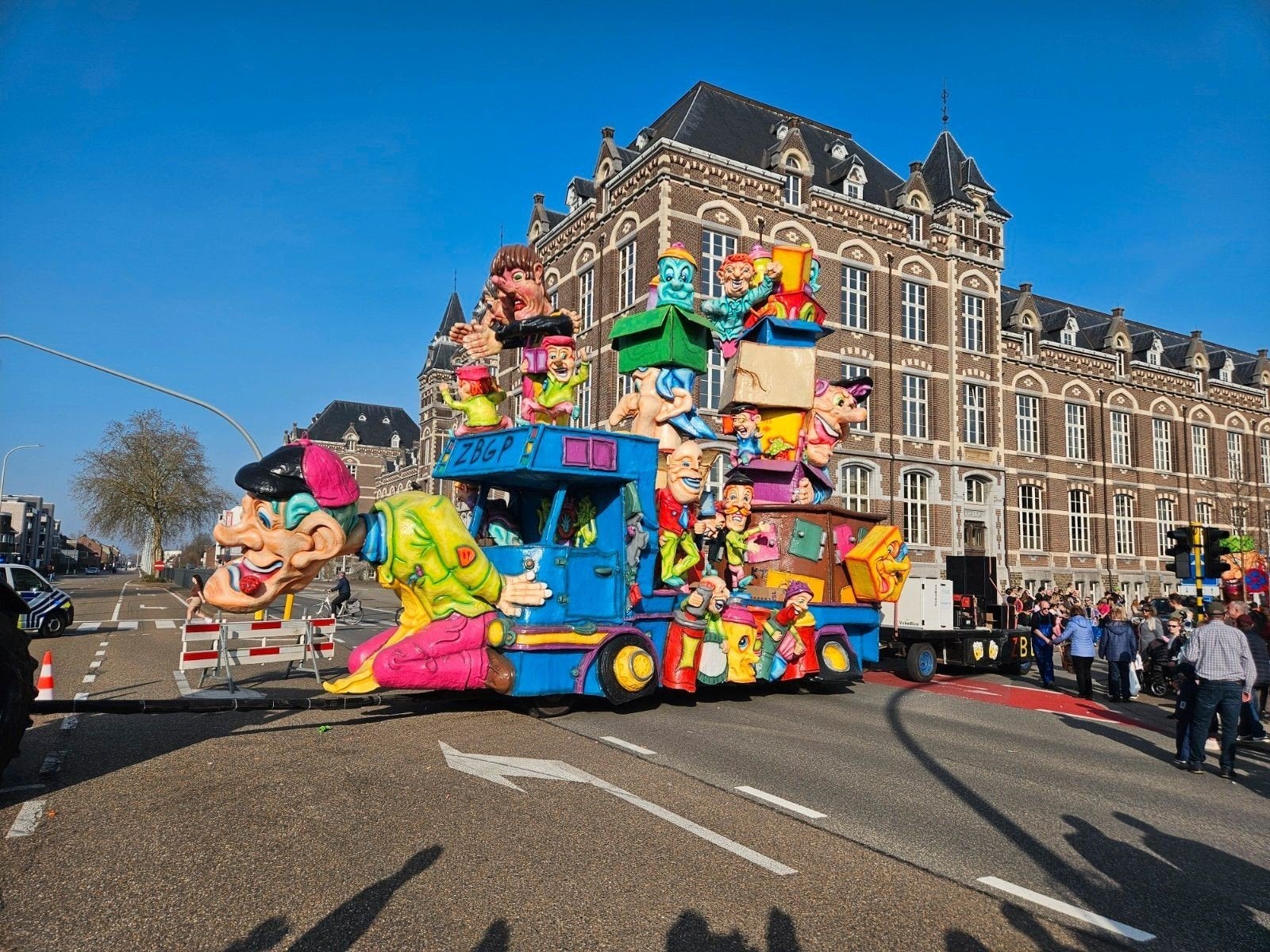 Polyesteren carnavalswagen, Ophalen of Verzenden, Carnaval