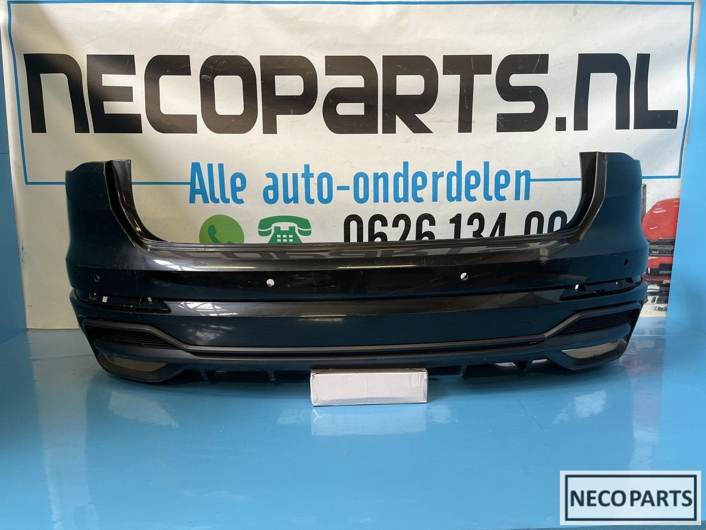 AUDI Q3 83A S LINE ACHTERBUMPER BUMPER ORIGINEEL, Gebruikt, -, -, Spatbord