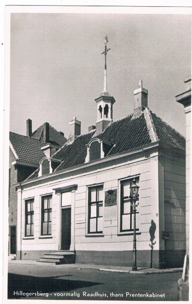 12 / HILLEGERSBERG: voormalig Raadhuis, thans Prentenkabinet, Verzenden, 1960 tot 1980, Ongelopen, Zuid-Holland