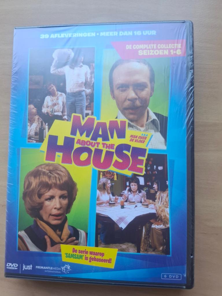 Man About The House / Man over de vloer compleet en nieuw, Cd's en Dvd's, Dvd's | Tv en Series, Alle leeftijden, Boxset, Ophalen of Verzenden