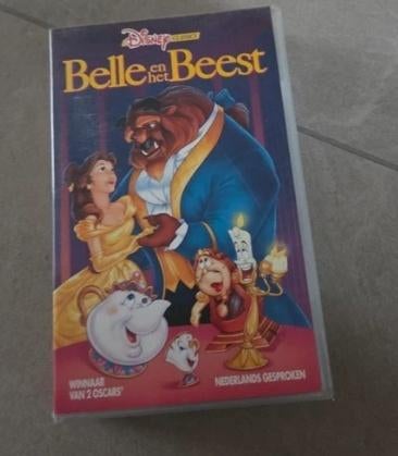 Disney belle en het beest videoband, Gebruikt, Alle leeftijden, Overige typen, Overige soorten