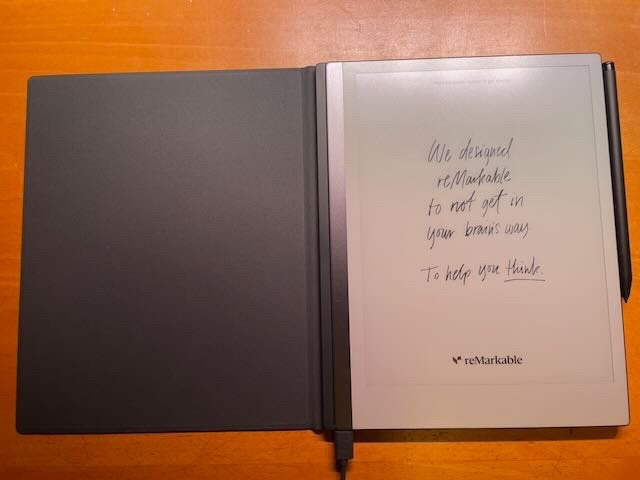 Remarkable 2 met keyboard folio en pen, 9 inch, ReMarkable, 8 GB, Ophalen of Verzenden