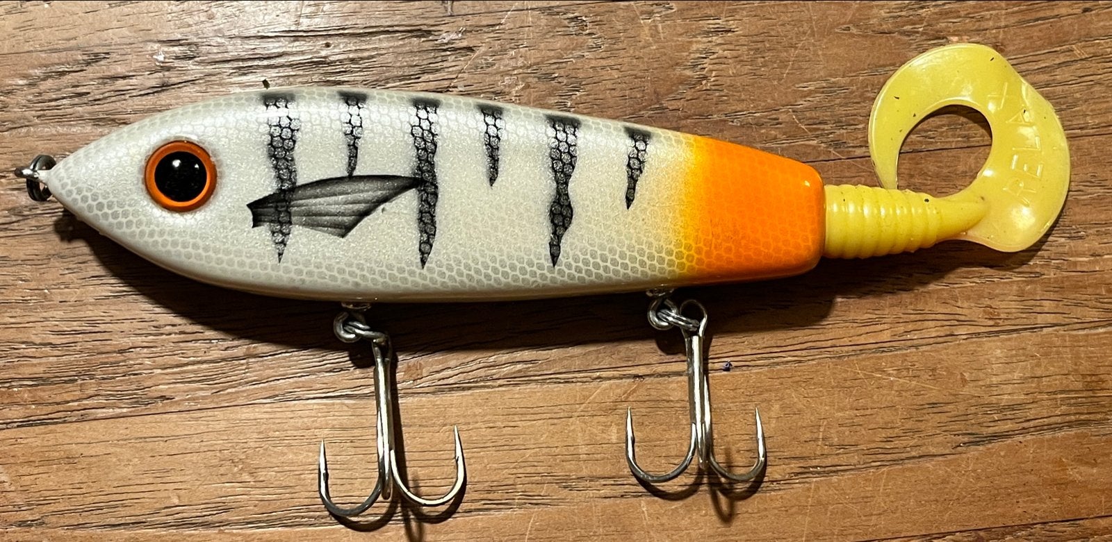 Handgemaakte houten jerkbait, Watersport en Boten, Ophalen of Verzenden, Nieuw, Overige typen