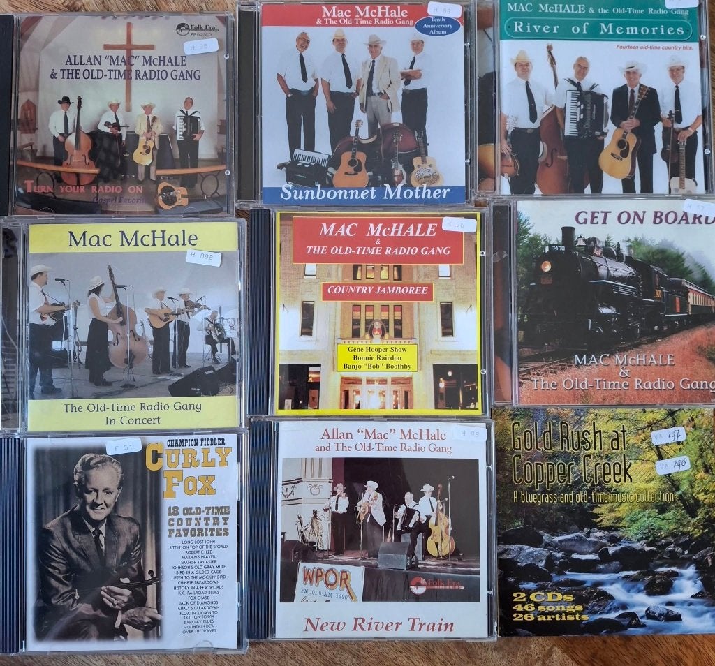 9 cd’s old-time country & bluegrass, Ophalen of Verzenden, Gebruikt