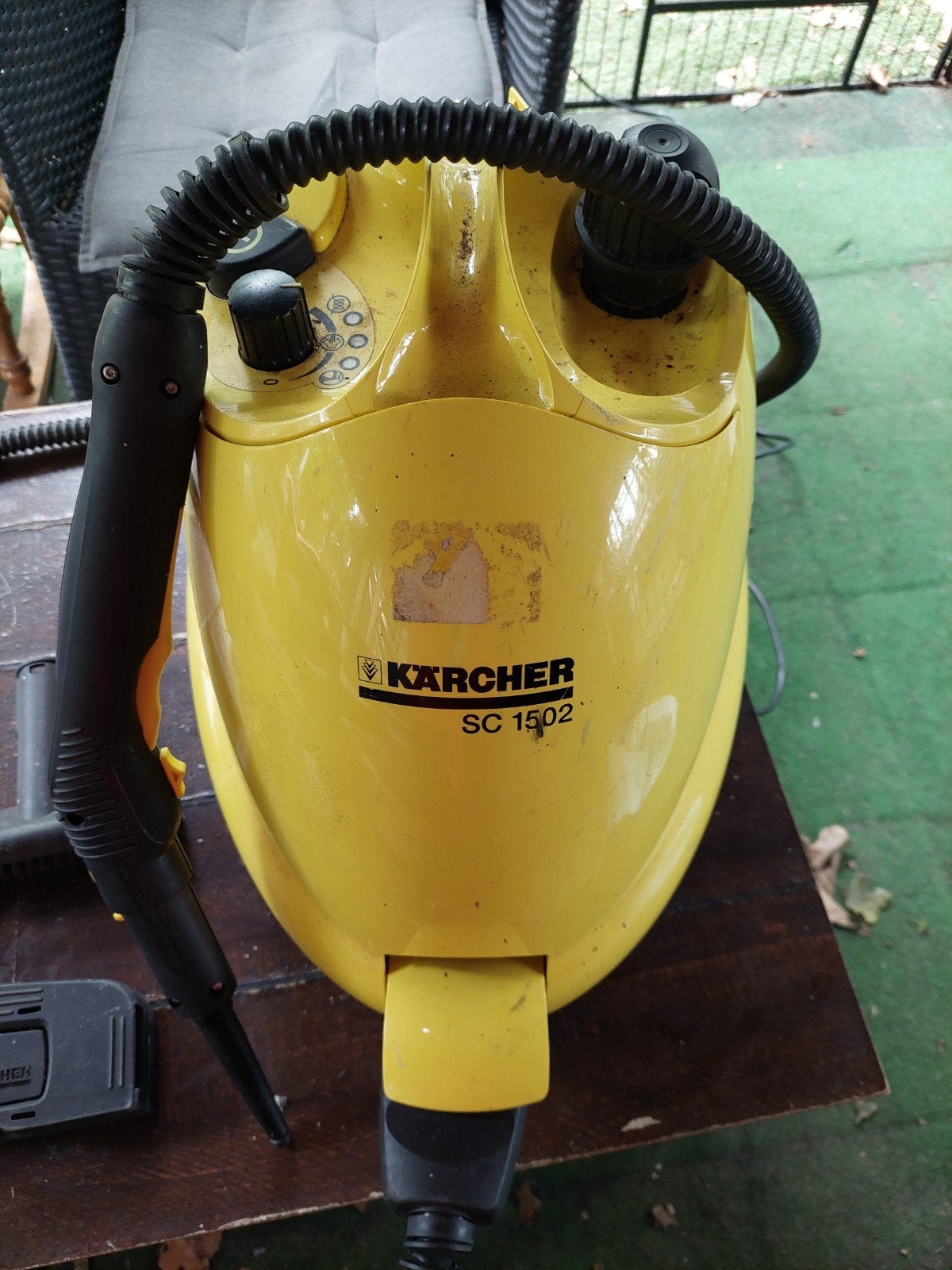 karcher stoomreiniger, Ophalen