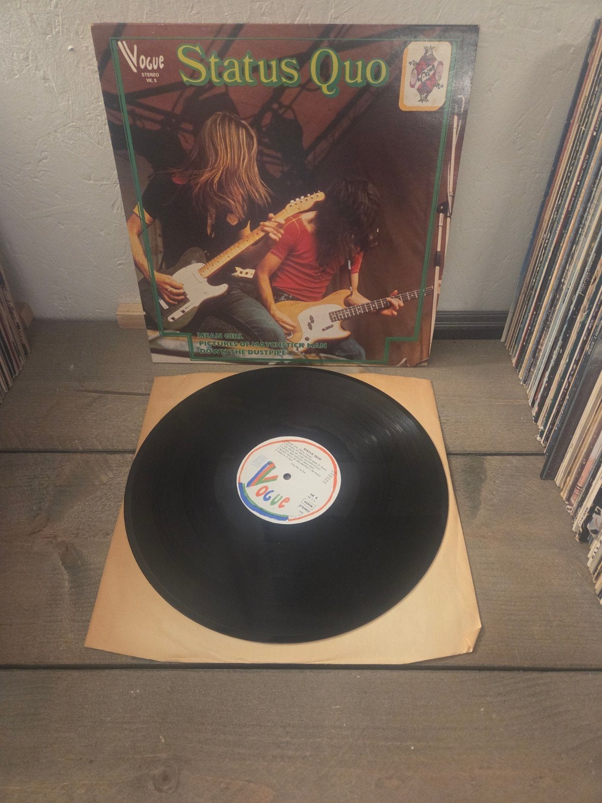 Status Quo - Vogue LP (Originele Persing), LP, Gebruikt, Originele persing, Ophalen of Verzenden