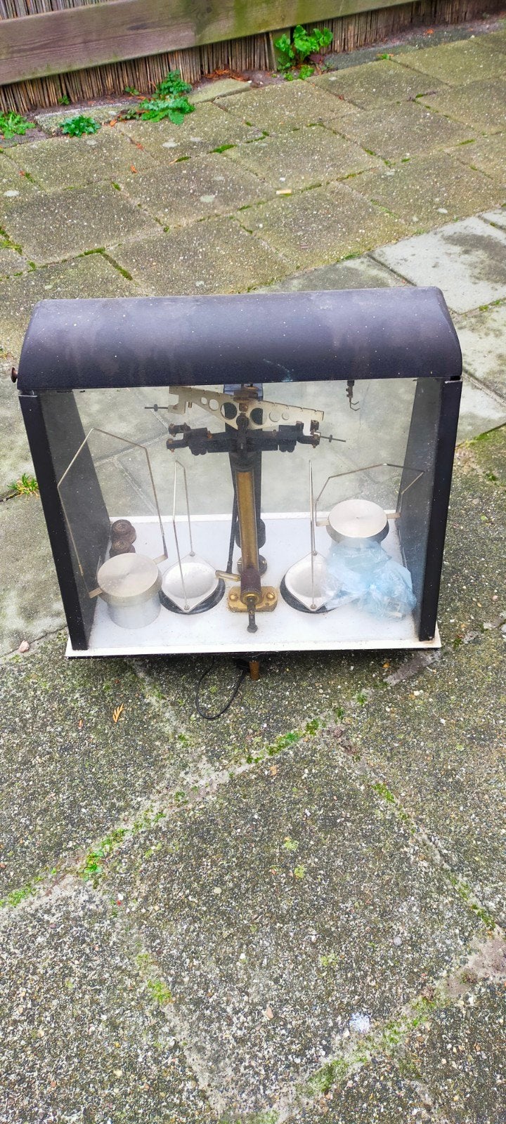 vintage weegschaal, Ophalen, 500 gram of grover, Keukenweegschaal, Minder dan 10 kg