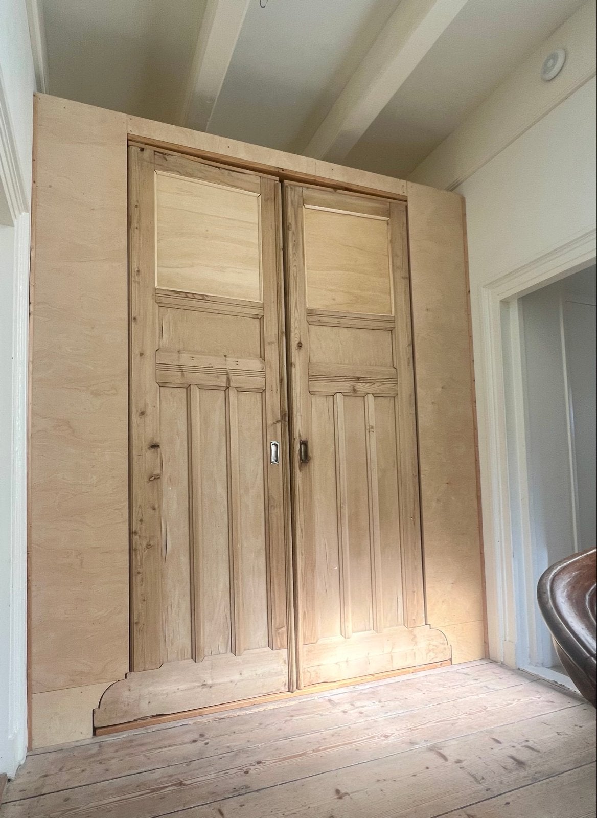 Oude deuren voor kast of ensuite, Ophalen, Gebruikt, 80 tot 100 cm, Binnendeur