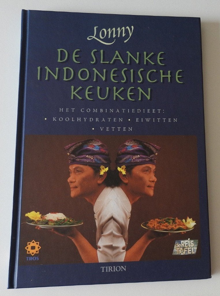 Kookboek Lonny De slanke Indonesische keuken 1998, Zo goed als nieuw, Lony, Azië en Oosters, Verzenden
