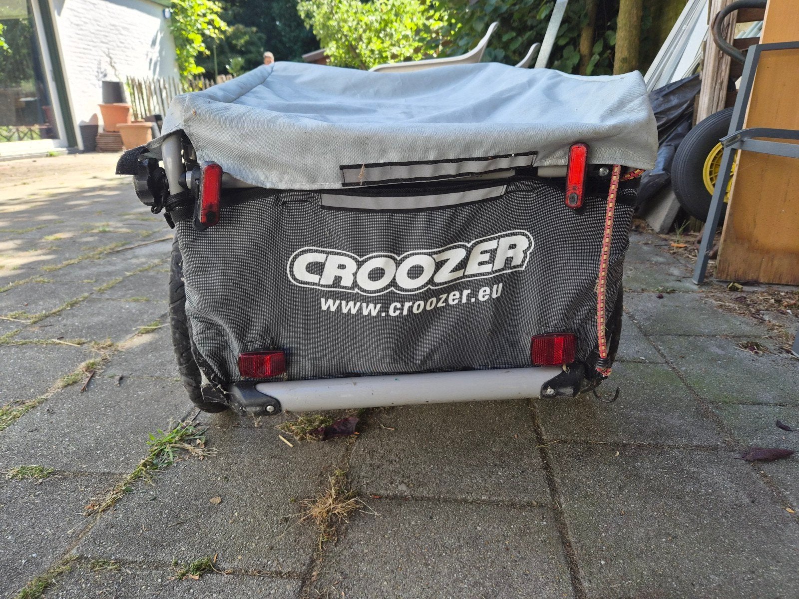 Croozer Cargo fietskar - Ideaal voor bagage, Fietsen en Brommers, Ophalen, Gebruikt, Bagagekar, Croozer