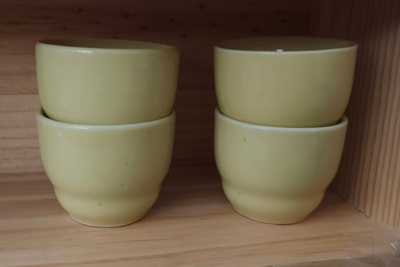 4 Vintage Arabia Kilta eierdopjes uit Finland, Ophalen of Verzenden