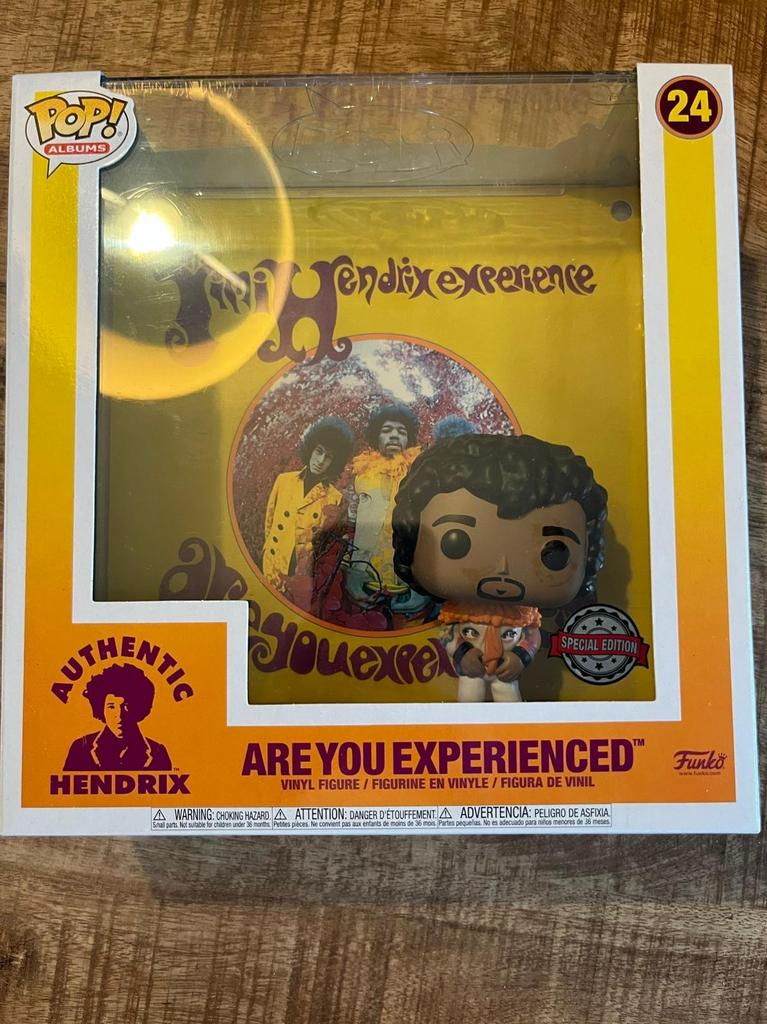 Funko Pop! Albums Jimi Hendrix - Are You Experienced, Verzamelen, Poppetjes en Figuurtjes, Ophalen of Verzenden, Nieuw