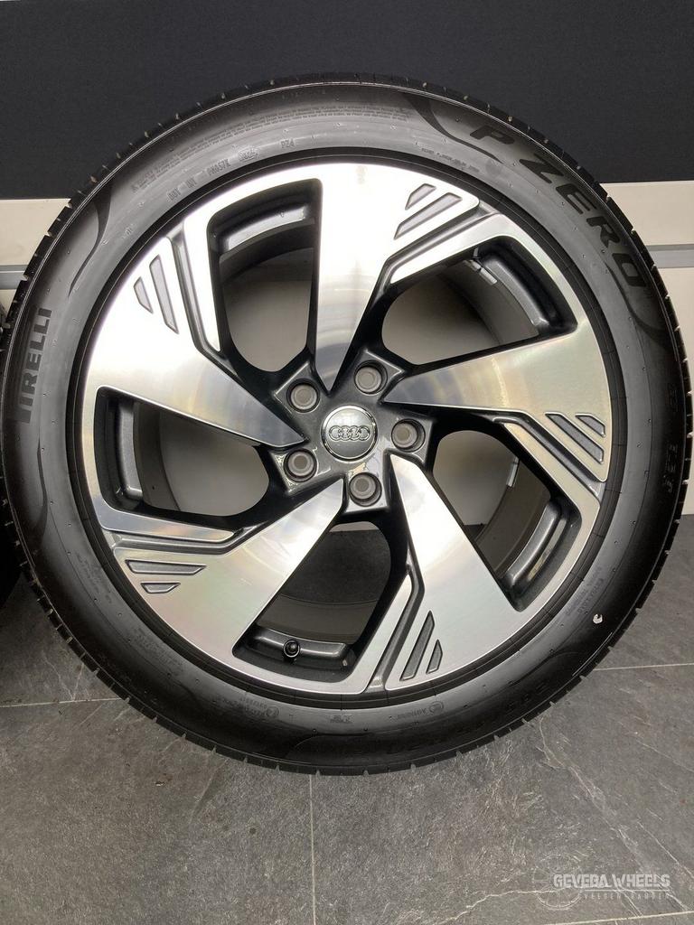 20” originele Audi Q6 Etron GF velgen banden breedset 5x130, Gebruikt, 255 mm, -, -