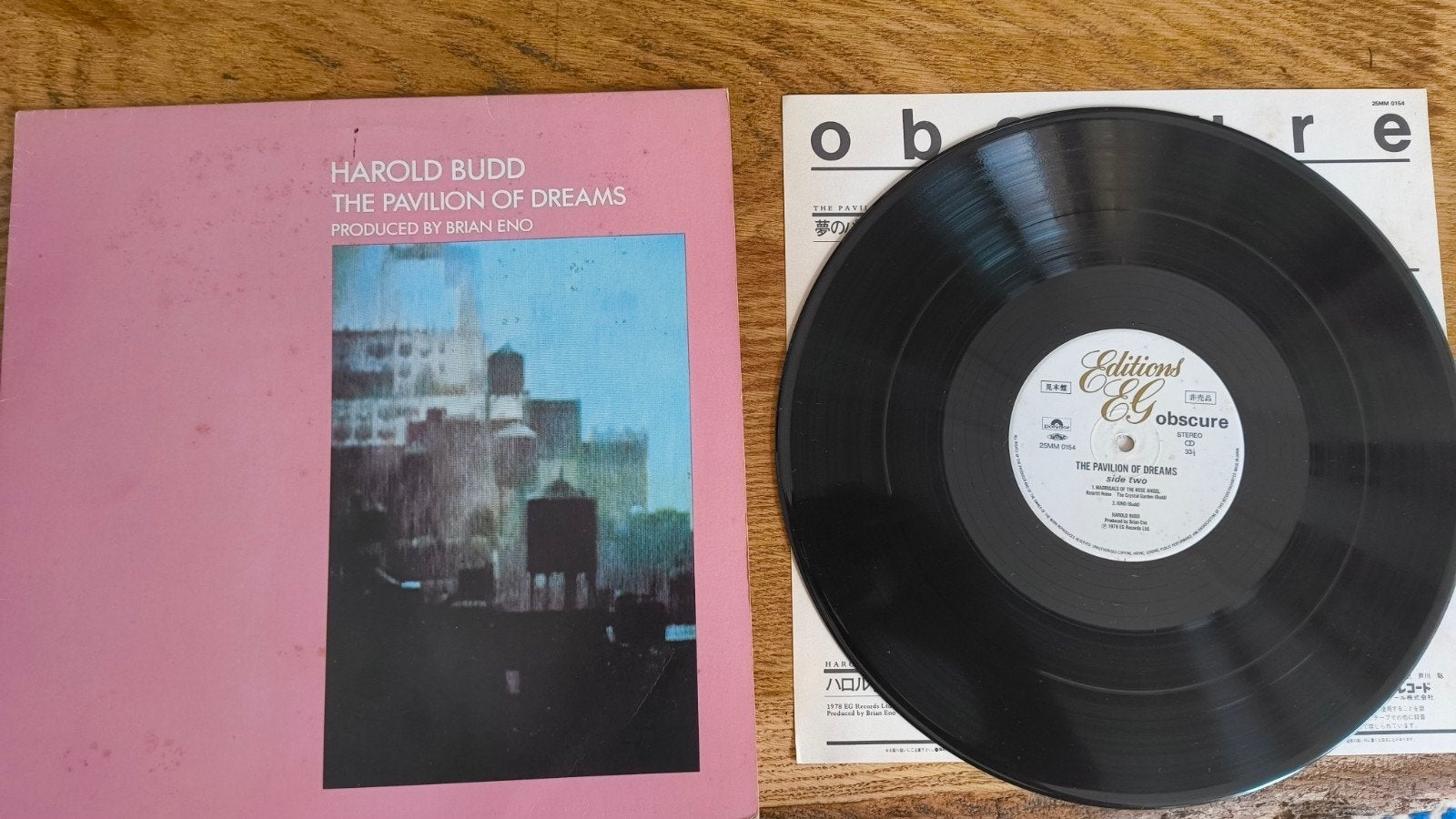 Harold Budd - The Pavilion of Dreams (Japanse uitgave), Ophalen of Verzenden, Gebruikt, Overige genres, LP