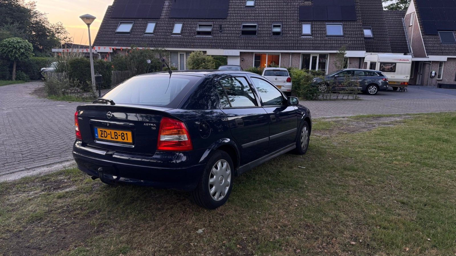 Opel Astra 1.6 I 1999 Blauw, Auto's, Opel, 74 pk, 4 cilinders, Blauw, 1055 kg