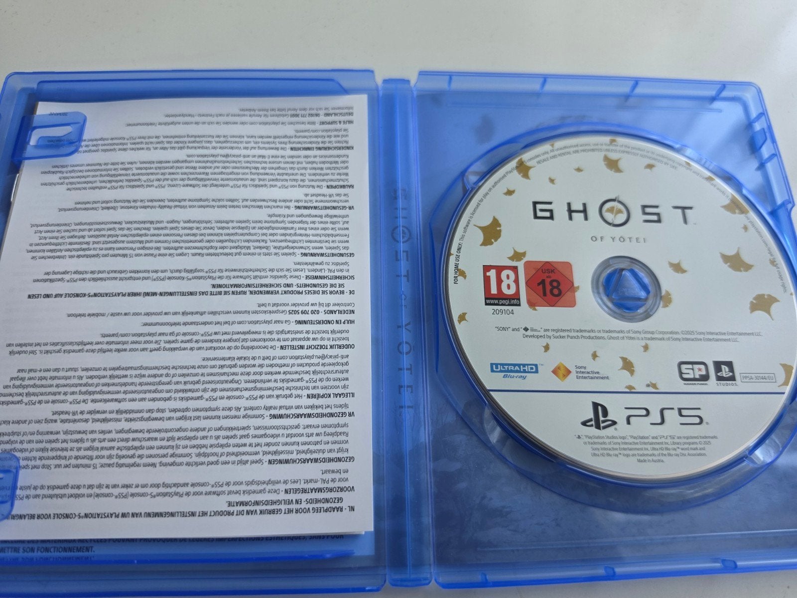Ghost of Yotei voor Playstation 5 Lees Beschrijving Aub, Avontuur en Actie, Vanaf 18 jaar, Ophalen of Verzenden, 2207 Bridgepointe Pkwy, San Mateo, CA 94404, USA