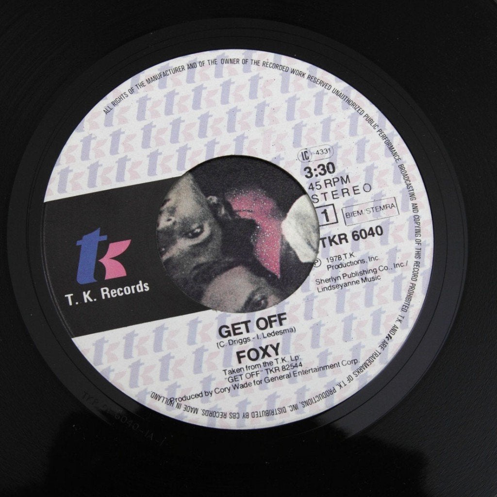 Foxy GET OFF funk hit OH OH OH OH OOOH 1978, Verzenden, 7 inch, Zo goed als nieuw, R&B en Soul