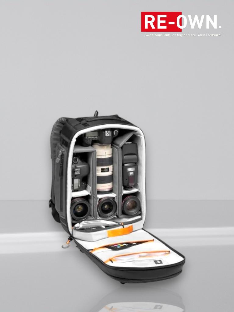 Lowepro Pro Trekker BP 350 AW II grey rugtas / fototas, Rugtas, ., Ophalen of Verzenden, Zo goed als nieuw