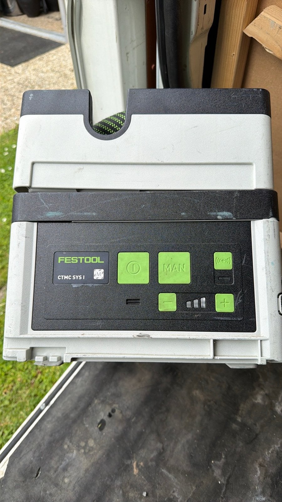 Festool CTMC SYS I Accu Stofzuiger met Slang, Ophalen, Gebruikt