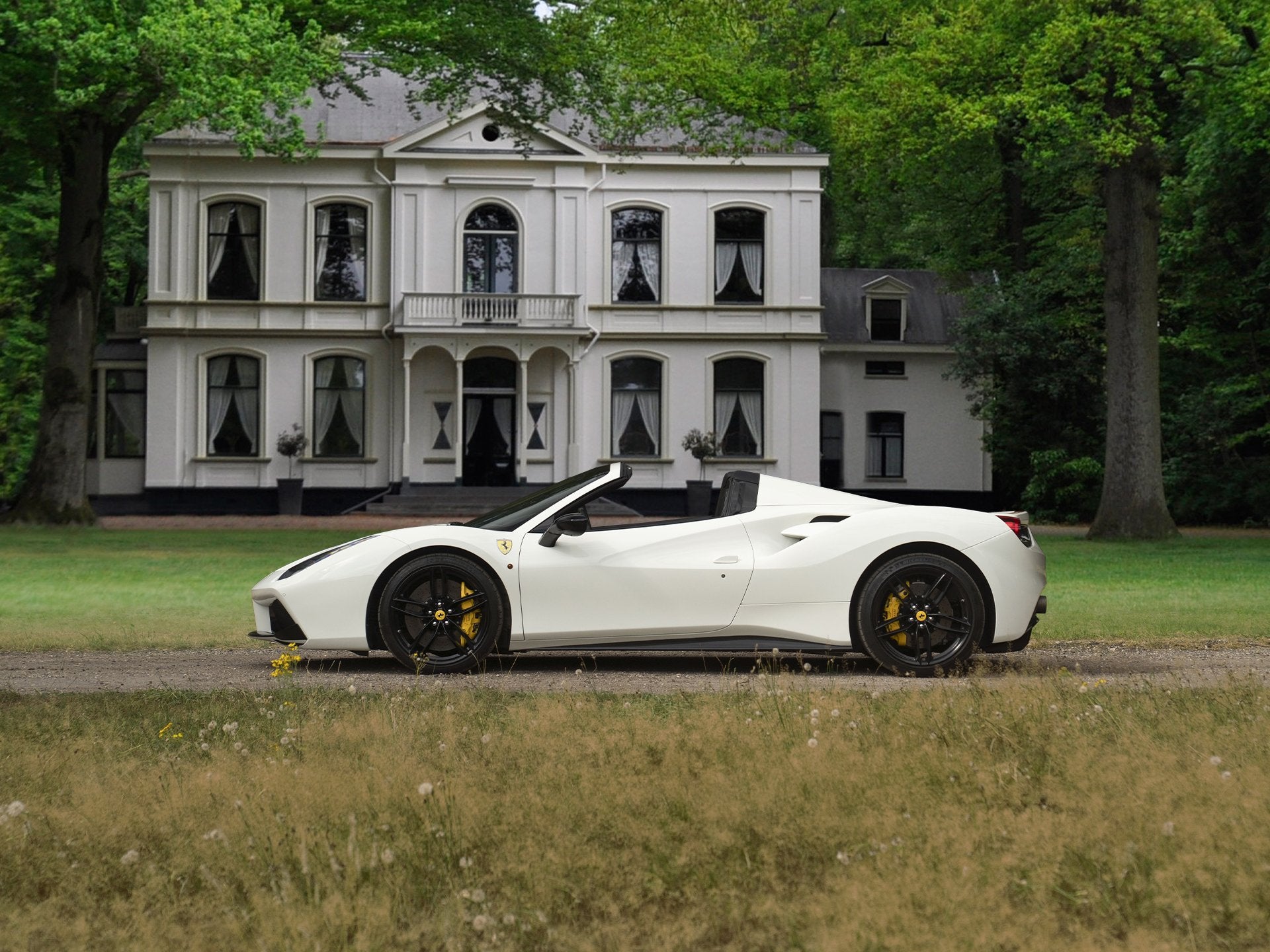 Ferrari 488 3.9 Spider HELE | Front-lift | Racing Seats | Pa, Auto's, Ferrari, Automaat, Dealer onderhouden, Achterwielaandrijving