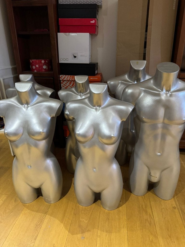 7x paspoppen Torso Buste voor lingerie en/of badkleding, Ophalen, Zo goed als nieuw, Overige typen