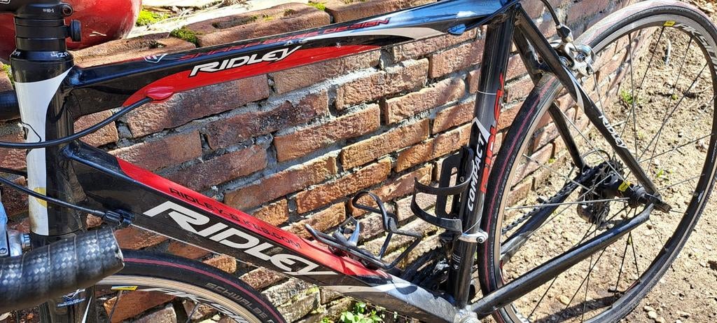 Ridley racefiets - frame M, Shimano 105, Fietsen en Brommers, Fietsen | Racefietsen, Gebruikt, Heren, Overige merken, 15 tot 20 versnellingen