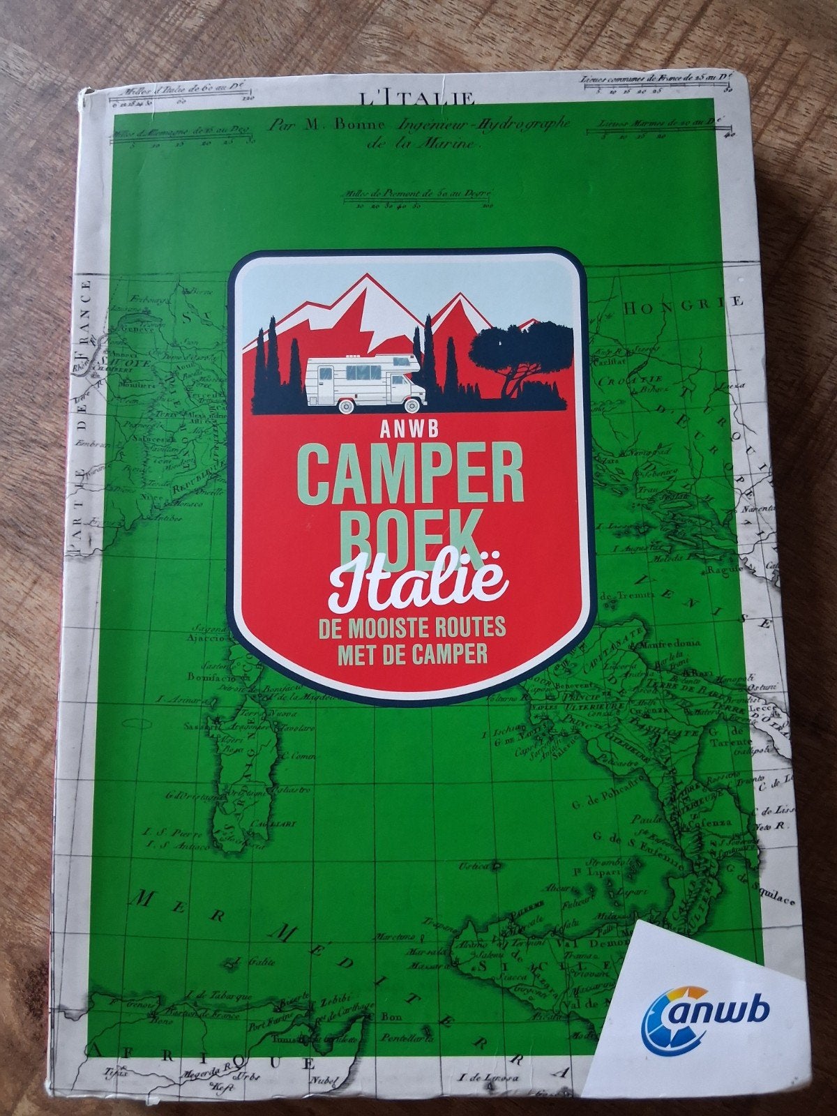 ANWB Camperboek Italië: De mooiste routes met camper, Boeken, ANWB, Europa, Ophalen of Verzenden, Zo goed als nieuw