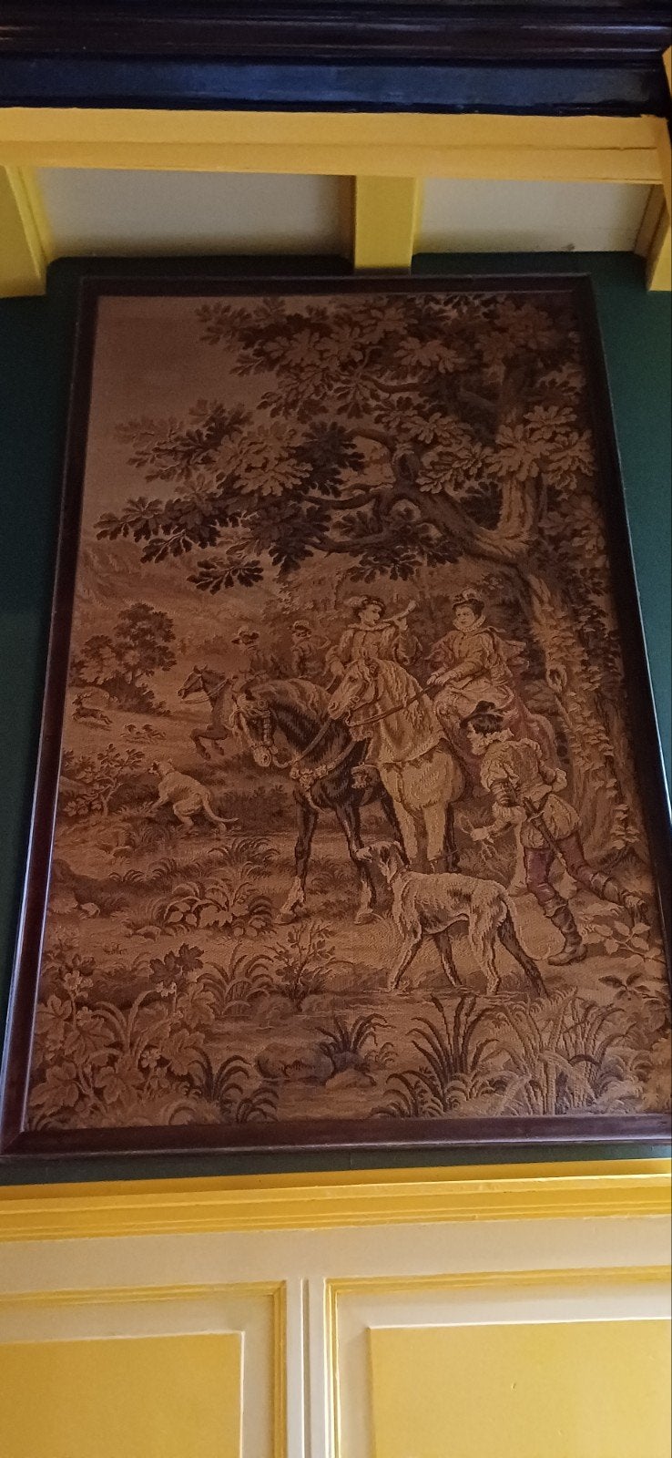 Gobelin, Ophalen