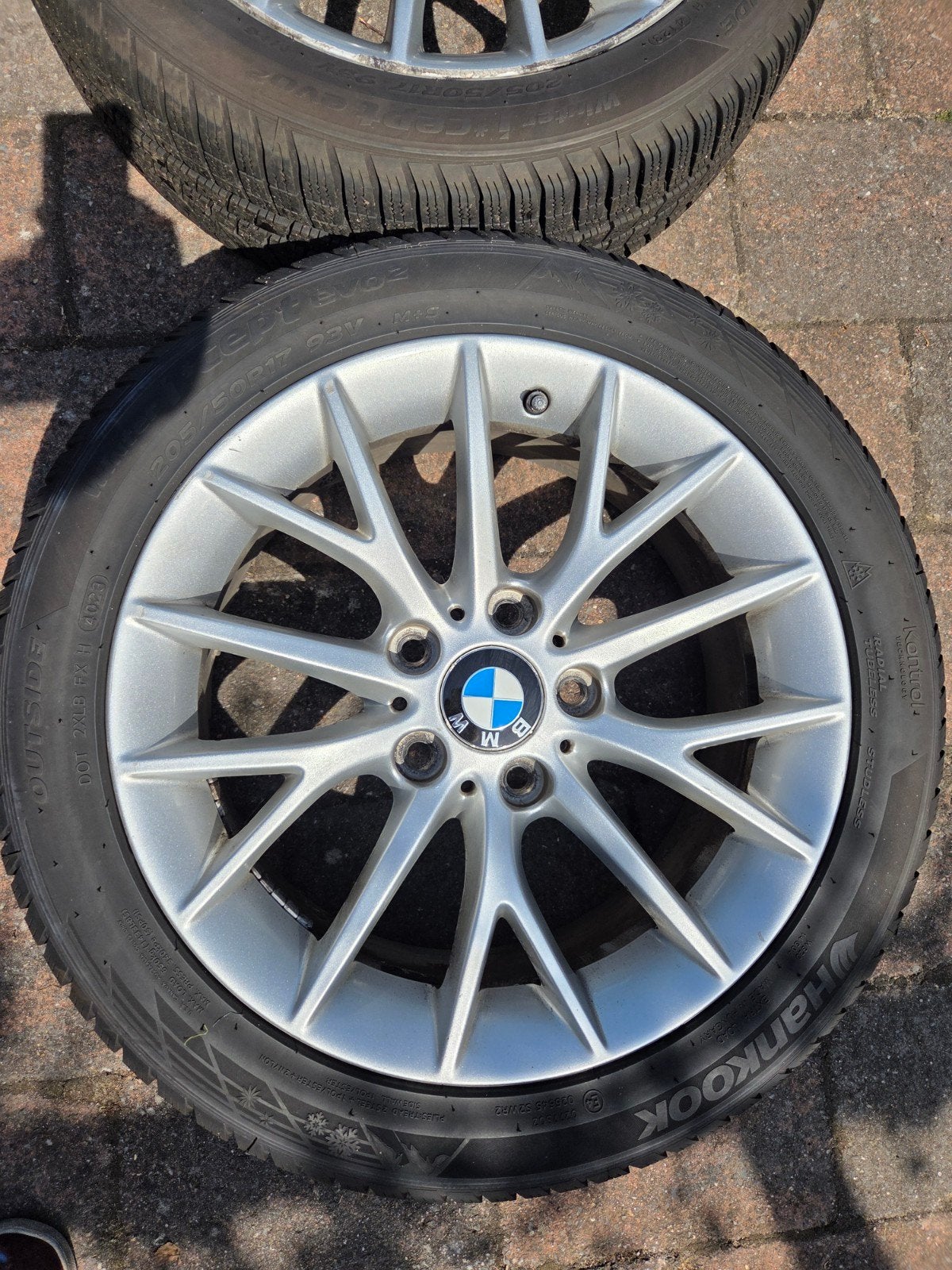 BMW Winterwielen F20 style 380, Ophalen, Gebruikt, Banden en Velgen, 17 inch