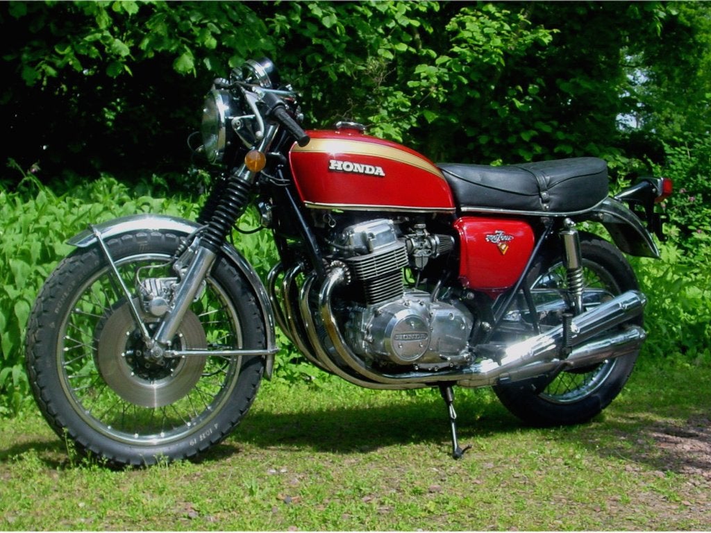 Honda cb750 prachtig complete uitlaten set origineel HM, Ophalen