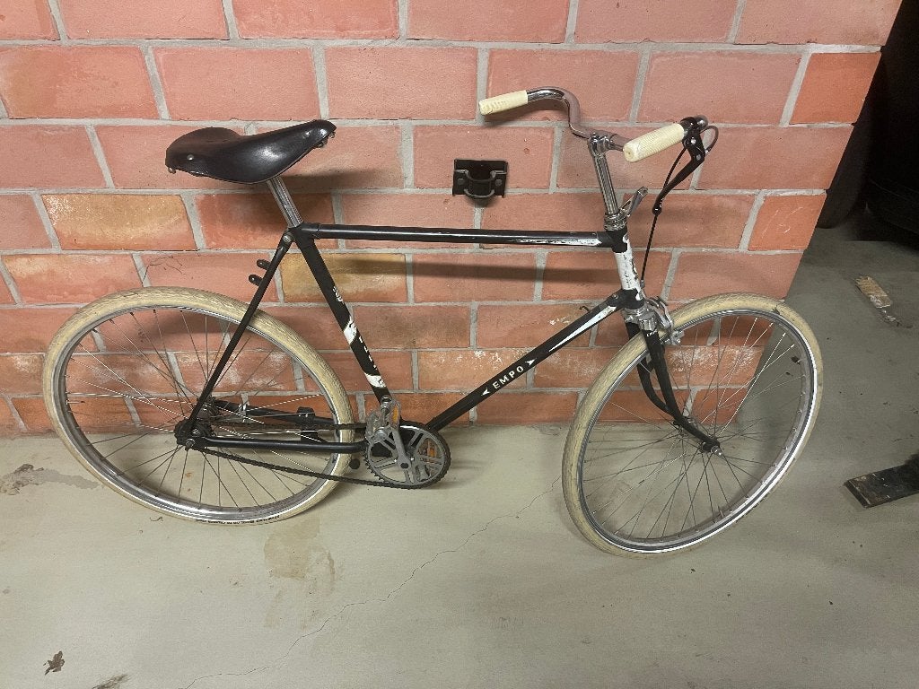 EMPO vintage herenfiets - Schwalbe banden - retro opoefiets, 59 cm of meer, Ophalen