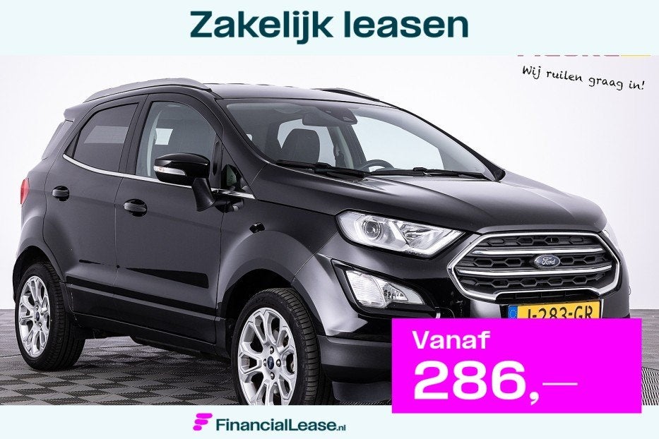 Ford EcoSport 1.0 EcoBoost Titanium Automaat | WINTER PACK |, 12 maanden, 125 pk, Gebruikt, Ecosport