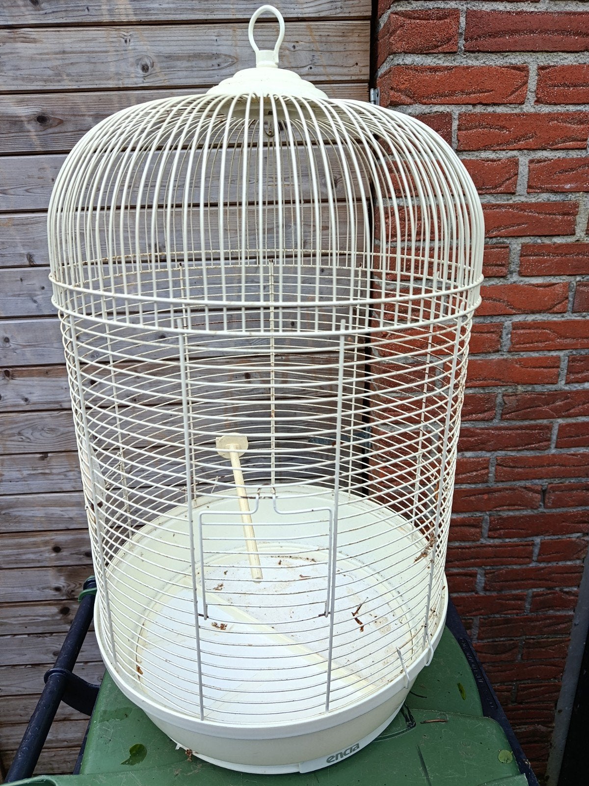 Te koop, Dieren en Toebehoren, Vogels | Hokken en Kooien, Ophalen, Zo goed als nieuw, Metaal, Vogelkooi