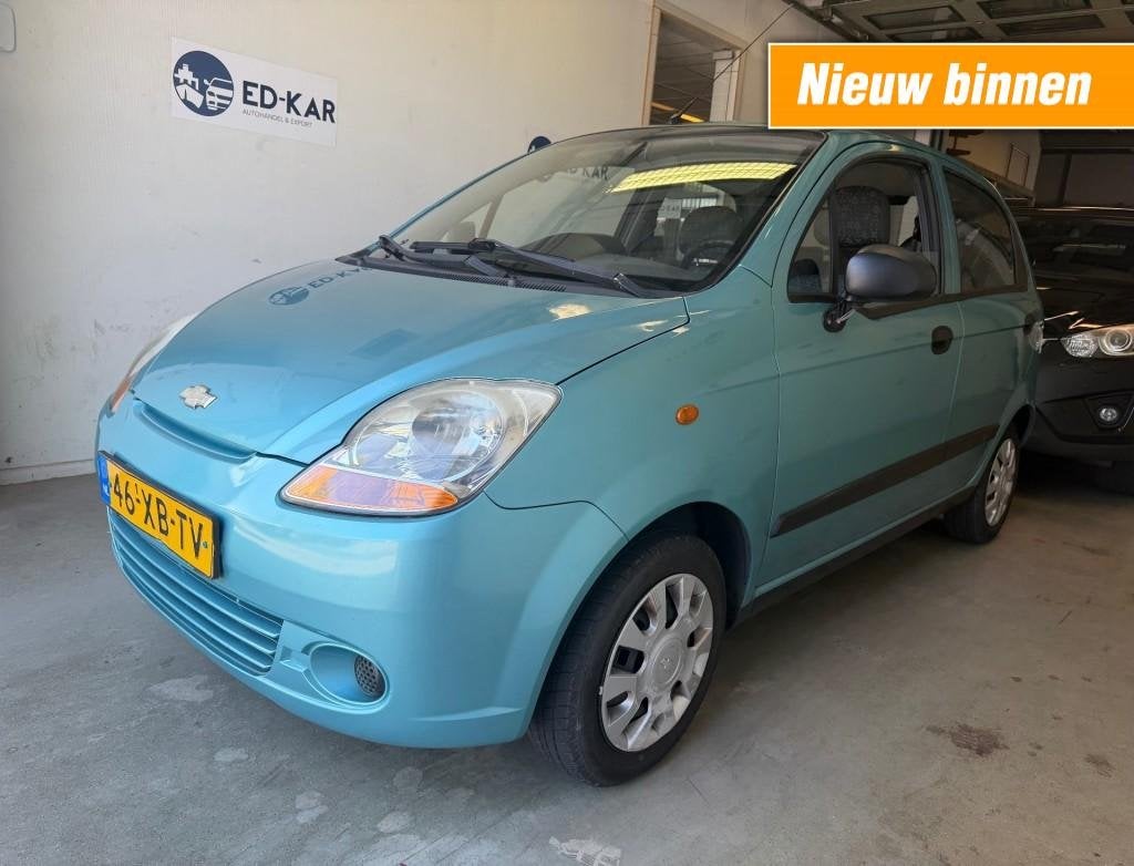 Chevrolet MATIZ 0.8 Spirit RIJDT GOED 2DE EIGENAAR NAP APK 4, Auto's, Chevrolet, Bedrijf, Matiz, ABS, Airbags, Centrale vergrendeling