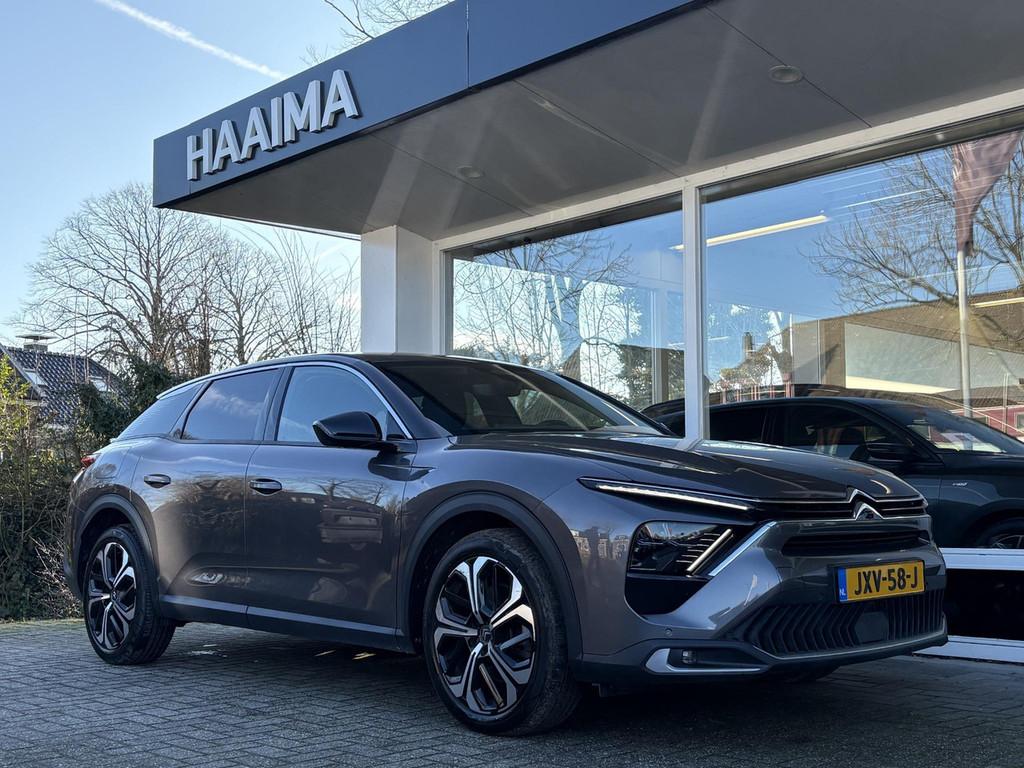 Citroën C5 X 1.6T Automaat Shine | PHC Vering | Lederen bek, Automaat, 15 km/l, Gebruikt, Lichtsensor