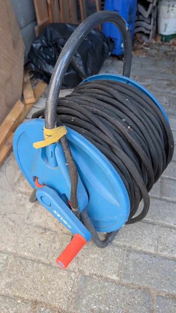 Samengestelde kabel voor HD video (Ca 90m op haspel) 4 stuks, Ophalen, Gebruikt