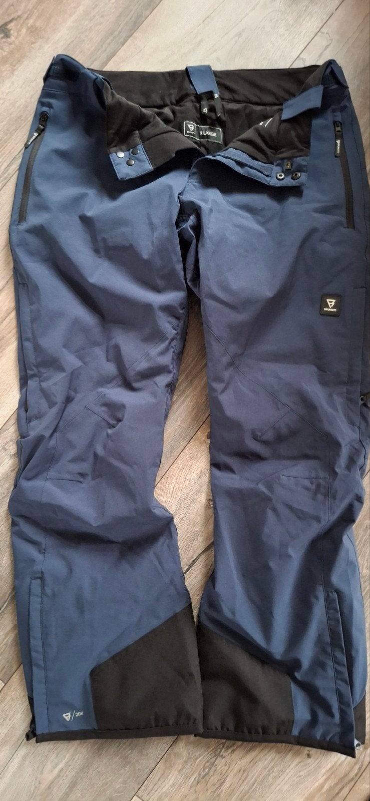 Brunotti Heren Ski Broek Indigo Blue 20K XL Nieuw, Kleding | Heren, Broek, Brunotti, Ophalen of Verzenden, Maat 56/58 (XL)