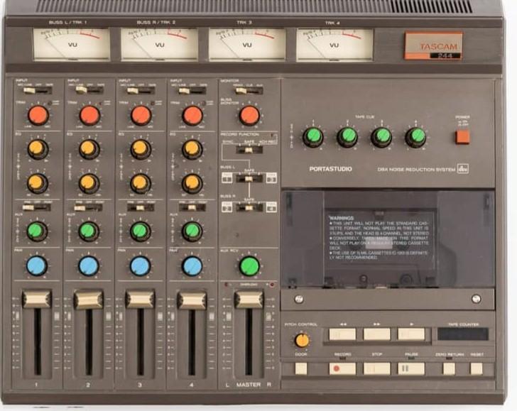 TASCAM 244 Portastudio 4-Track Cassette Recorder, Ophalen of Verzenden