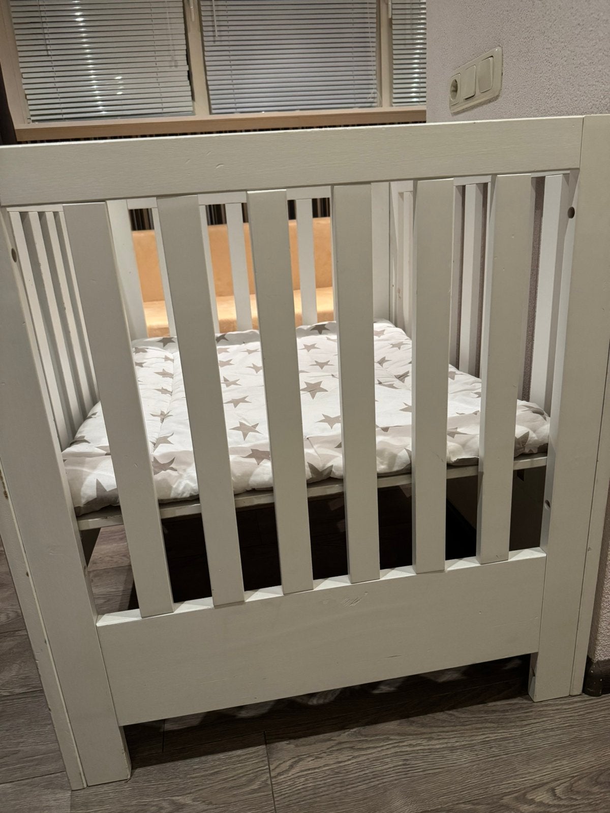 Kinder box baby box, Ophalen, Zo goed als nieuw, Boxkleed