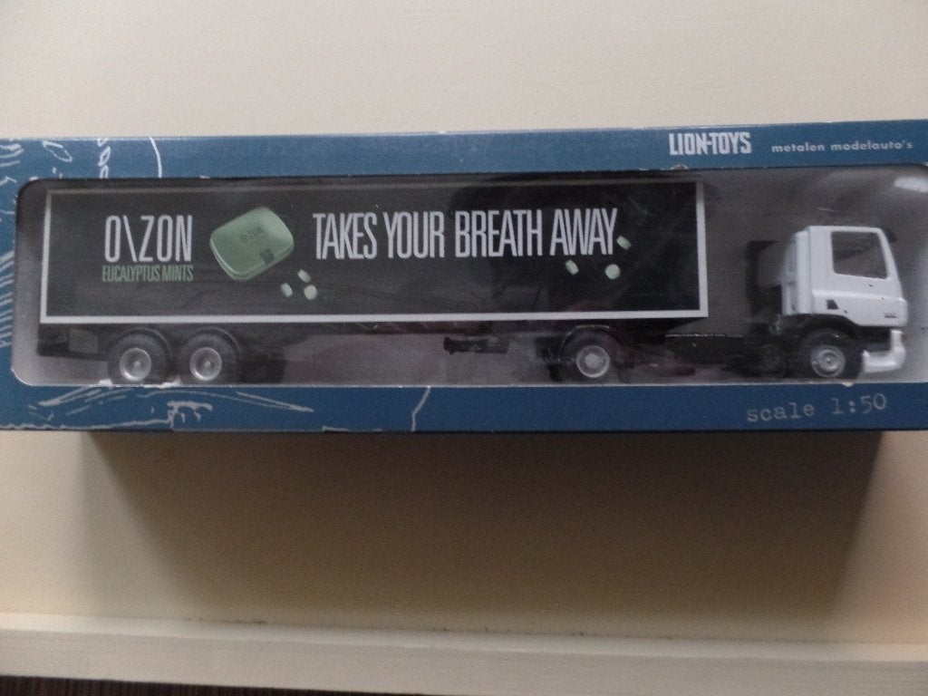 DAF trekker/oplegger Lion Toys O/ZON, Verzenden, Nieuw, Bus of Vrachtwagen, Lion Toys