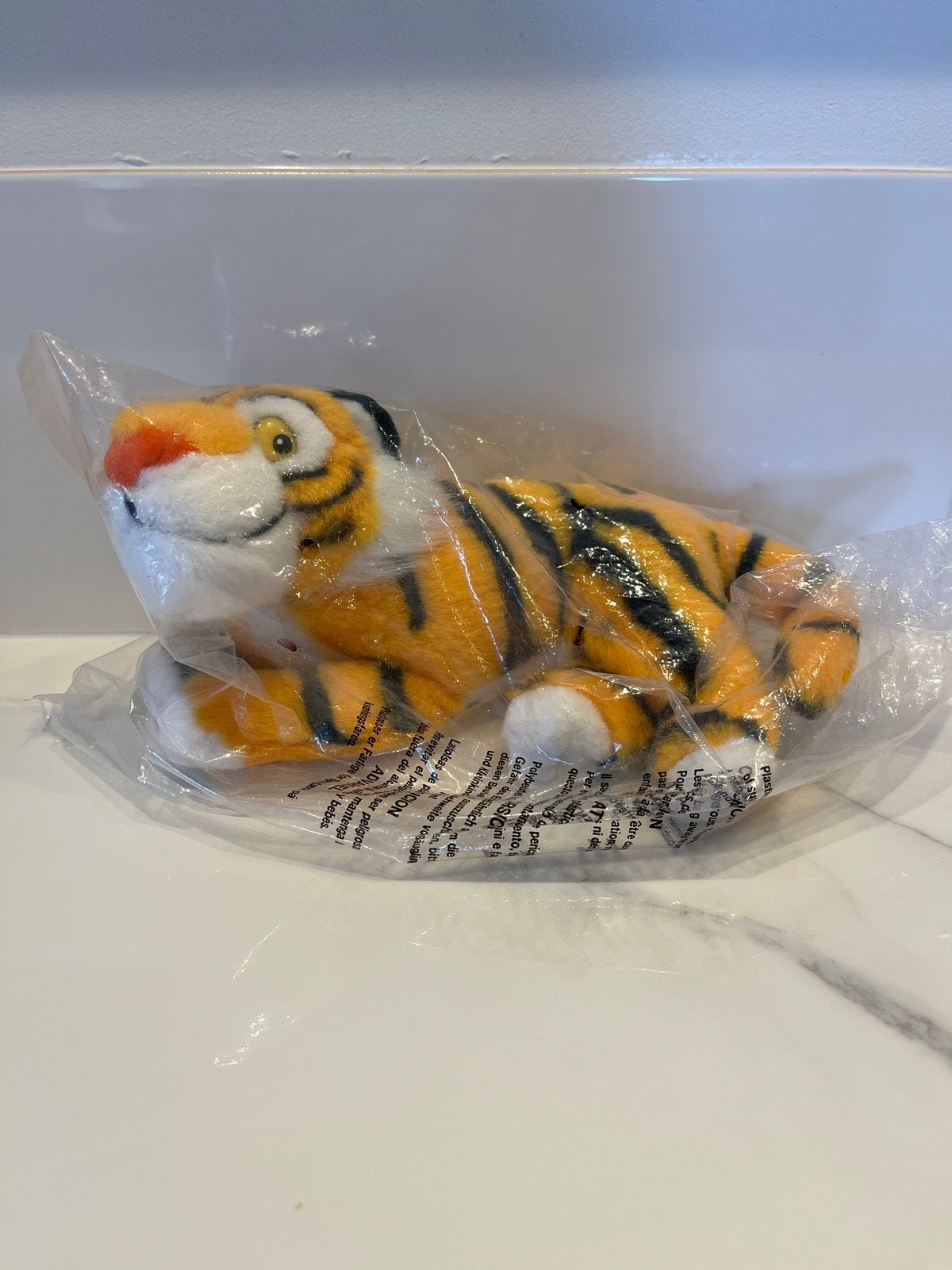 Disney Tijger knuffel - Mattel - Nieuw in geopende verpakkin, Disney, Ophalen of Verzenden, Zo goed als nieuw, Klein (minder dan 20 cm)