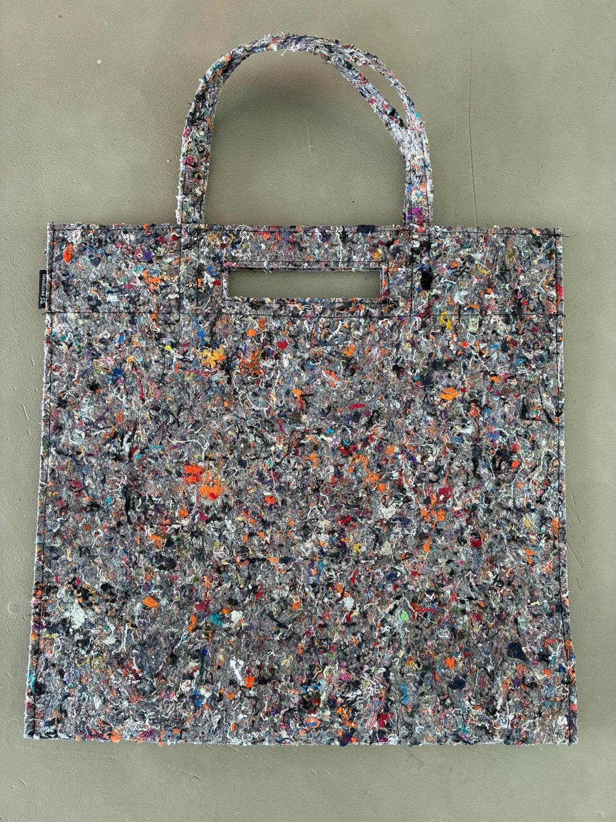 Unieke Vilten Tas - Gemaakt van Gerecyclede Materialen, Ophalen of Verzenden, Nieuw, Overige kleuren, Shopper