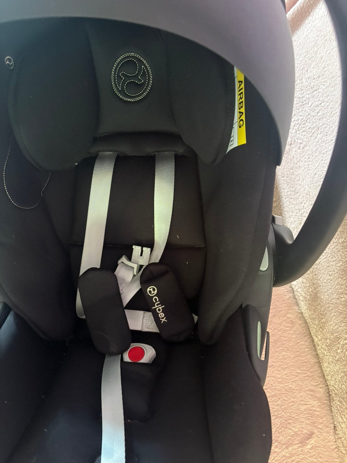Cybex auto stoel, Autogordel, Zo goed als nieuw, 0 t/m 13 kg, Ophalen