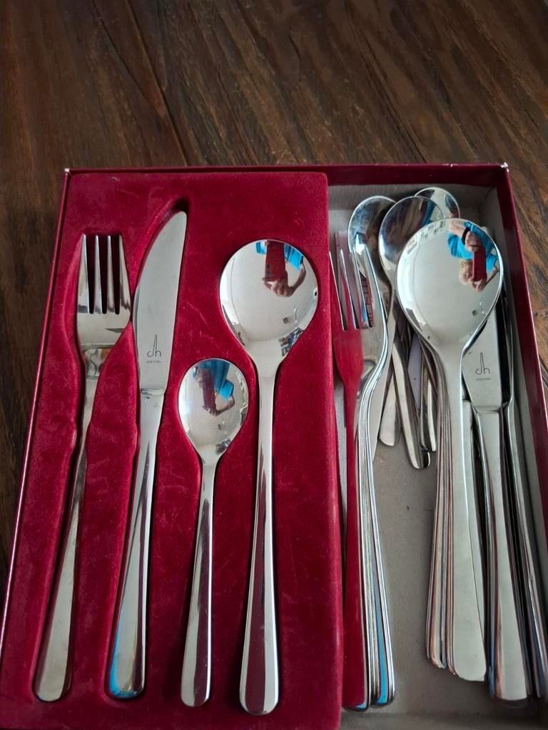 Tafel bestek, Ophalen, Nieuw, Rvs of Chroom, Bestekset