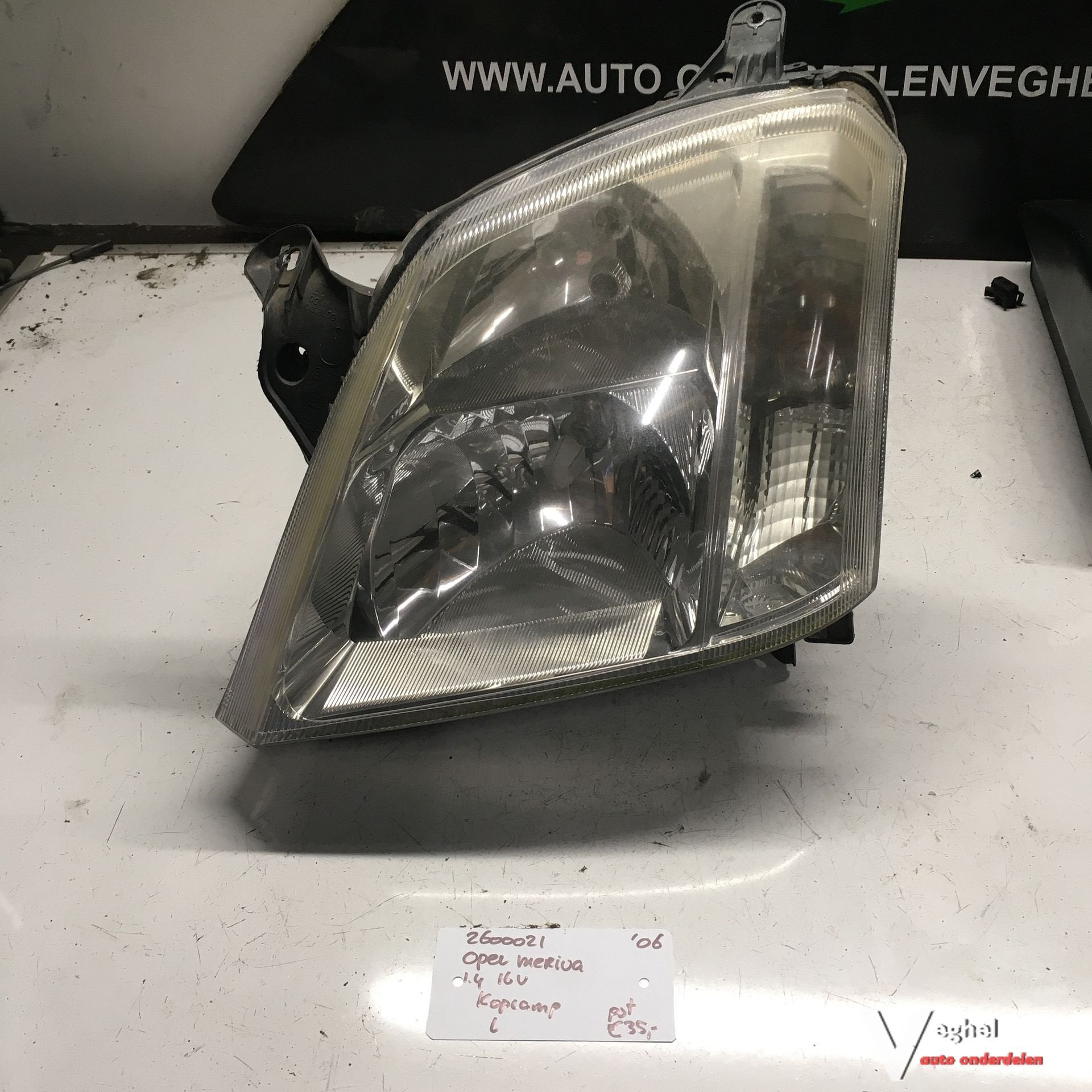 Opel Meriva 1.4 16v 2006 2600021 Koplamp Linksvoor of Rechts