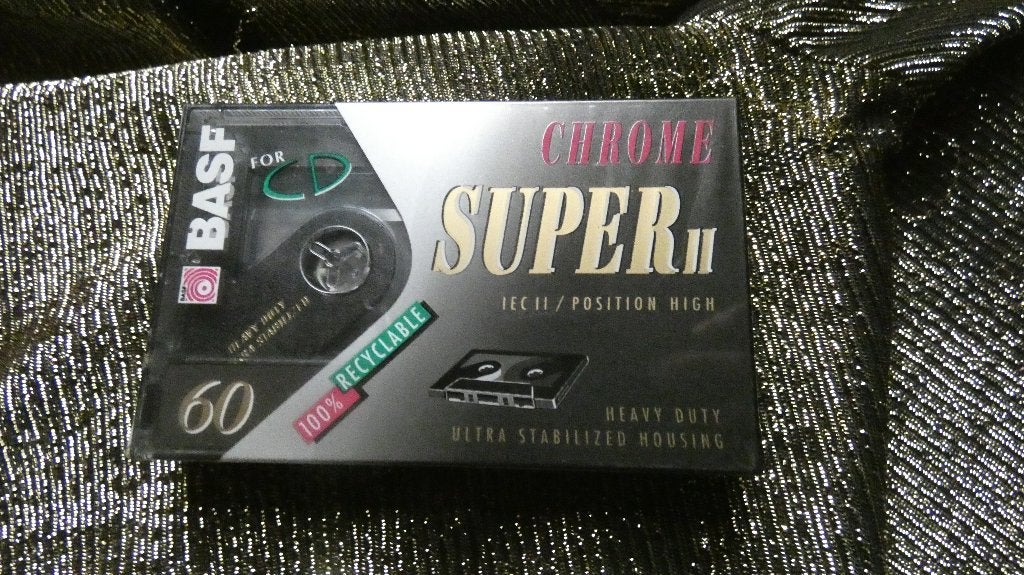 1x BASF 60 Chrome Super II- NIEUW in folie., Ophalen, Overige genres, 1 bandje, Nieuw in verpakking